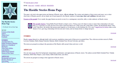 Desktop Screenshot of chassidicstories.com